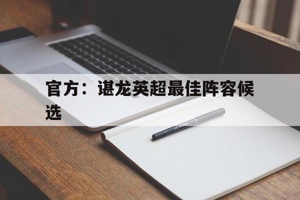 官方：谌龙英超最佳阵容候选的简单介绍